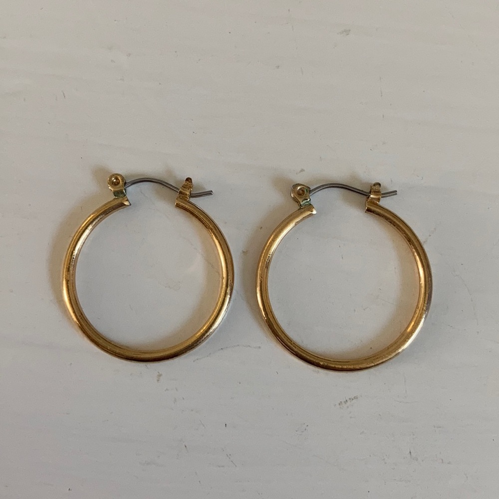 Gold Hoop Earrings
